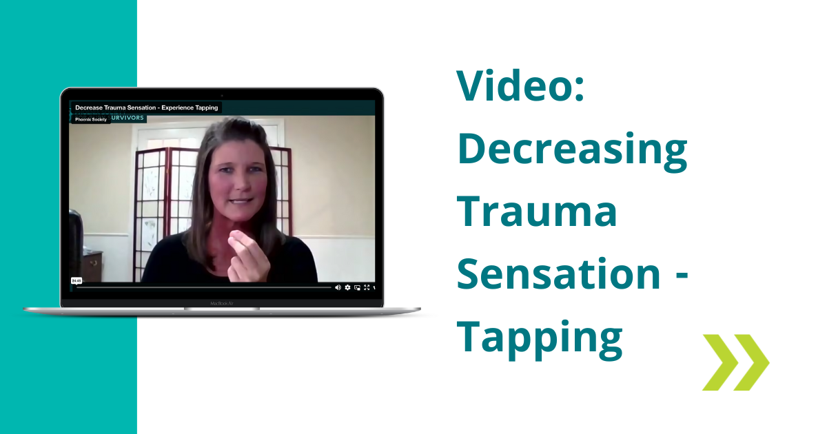 Video Decrease Trauma Sensation with Tapping